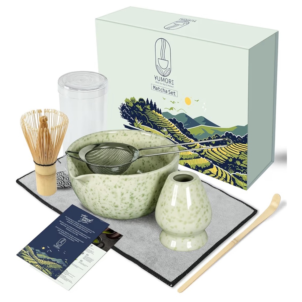 Yumori Green Matcha Tea Set